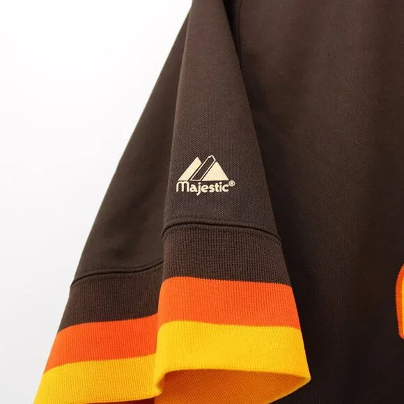 Majestic Cooperstown Collection San Diego Padres Baseball Jersey 3XL - Picture 6 of 14